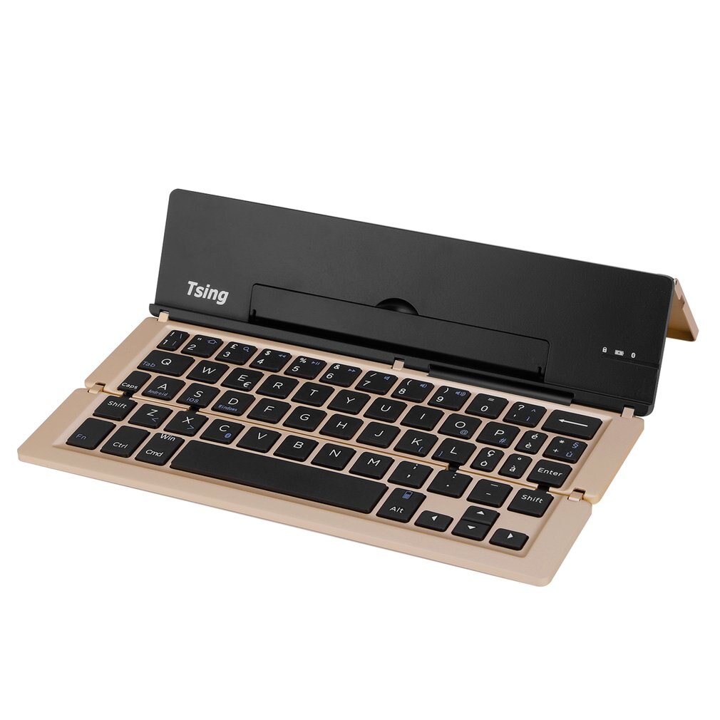 F18 Portable Metal Moonlight Box Keyboard Multi-Device Keyboard For Computers For Android For iOS Tablets