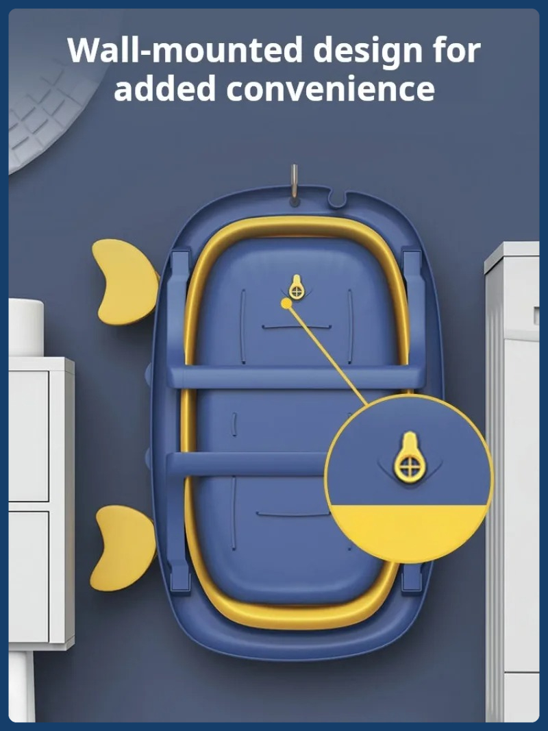 Foldable Pet Bath Tub for Cats Dogs Non Slip Portable Wash Basin Grooming Shower Tub with Anti Escape