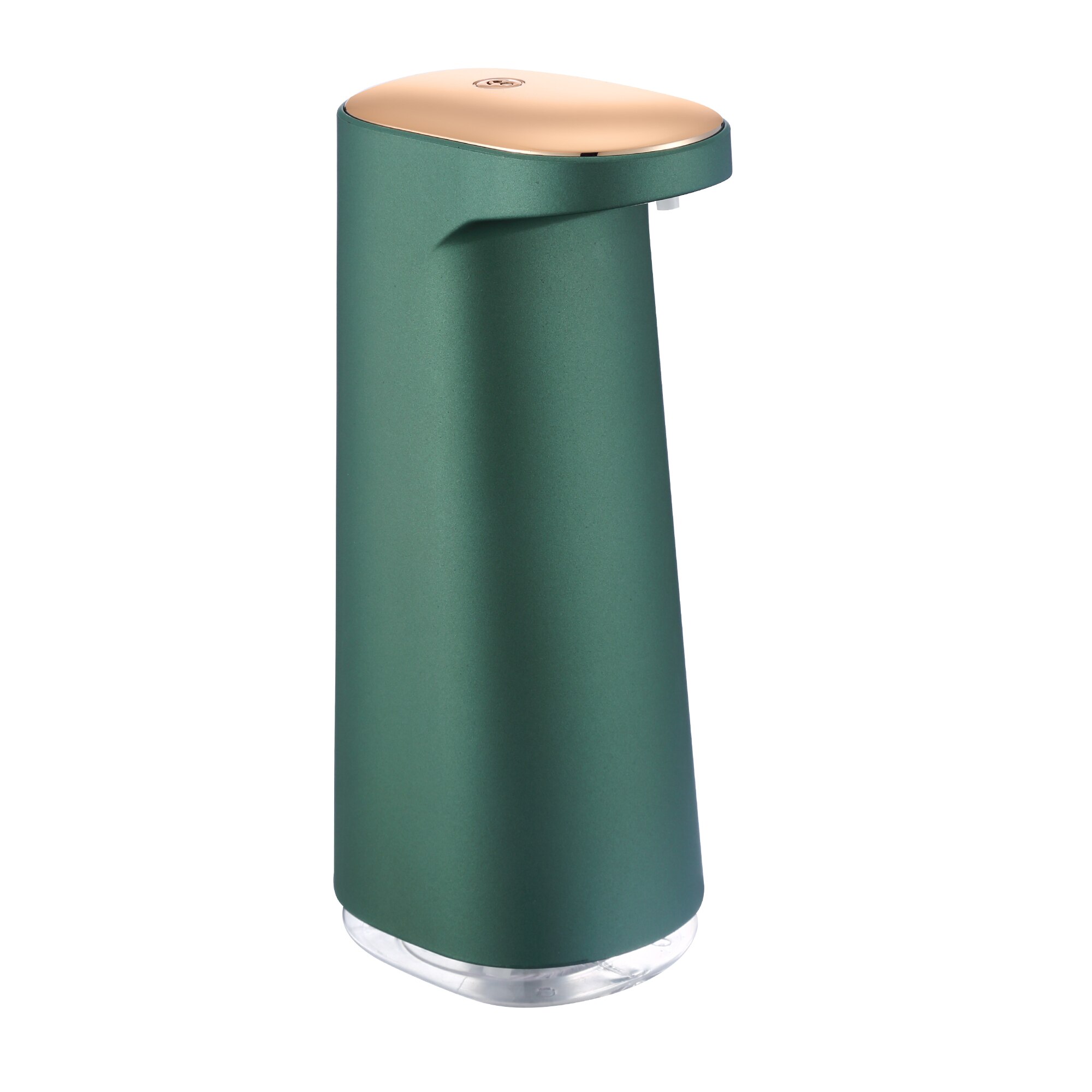 450ml Automatic Soap Dispenser with USB Rechargeable Foaming Touchless Hand Free Foam Liquid Soap Dispenser for Bathroom Kitchen: Green