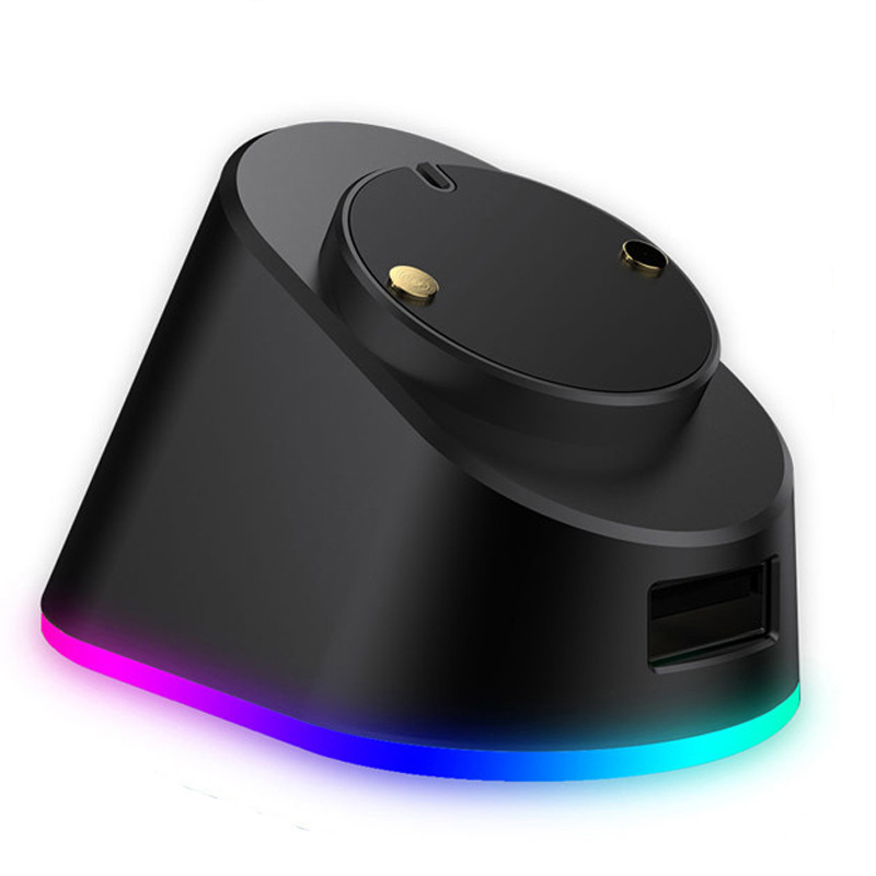 RGB Metal Lightspeed Mouse Charge Dock for Logitech Wireless Mouse G Pro X Superlight G502 G703 G903 Game Mice Magnetic Dock: Default Title
