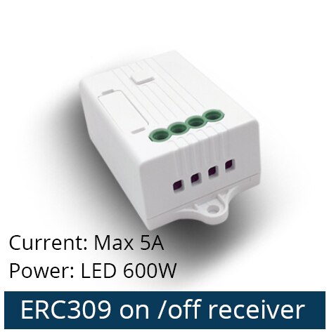 Benexmart Tuya WiFi Switch with Kinetic Wireless Remote Control Alexa Echo Google Home Voice Control Wall Switch No Need Battery: Receiver ERC309