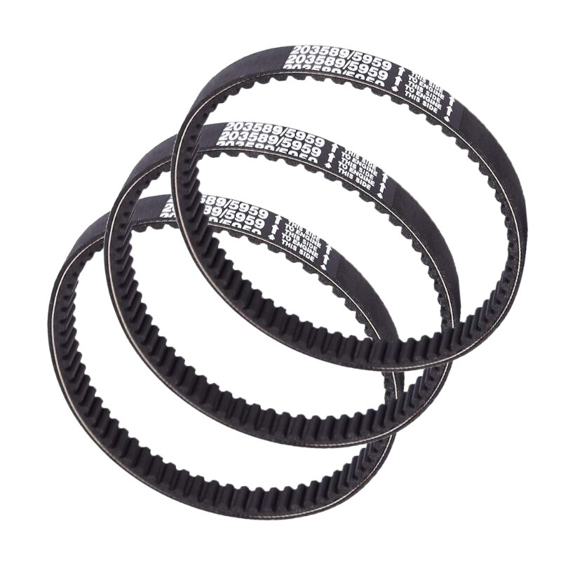 Hoypeyfiy 3-Pack Go Kart Drive Belt - Replacement For Manco, American Sportworks, Ken-Bar Karts (5959, 203589)