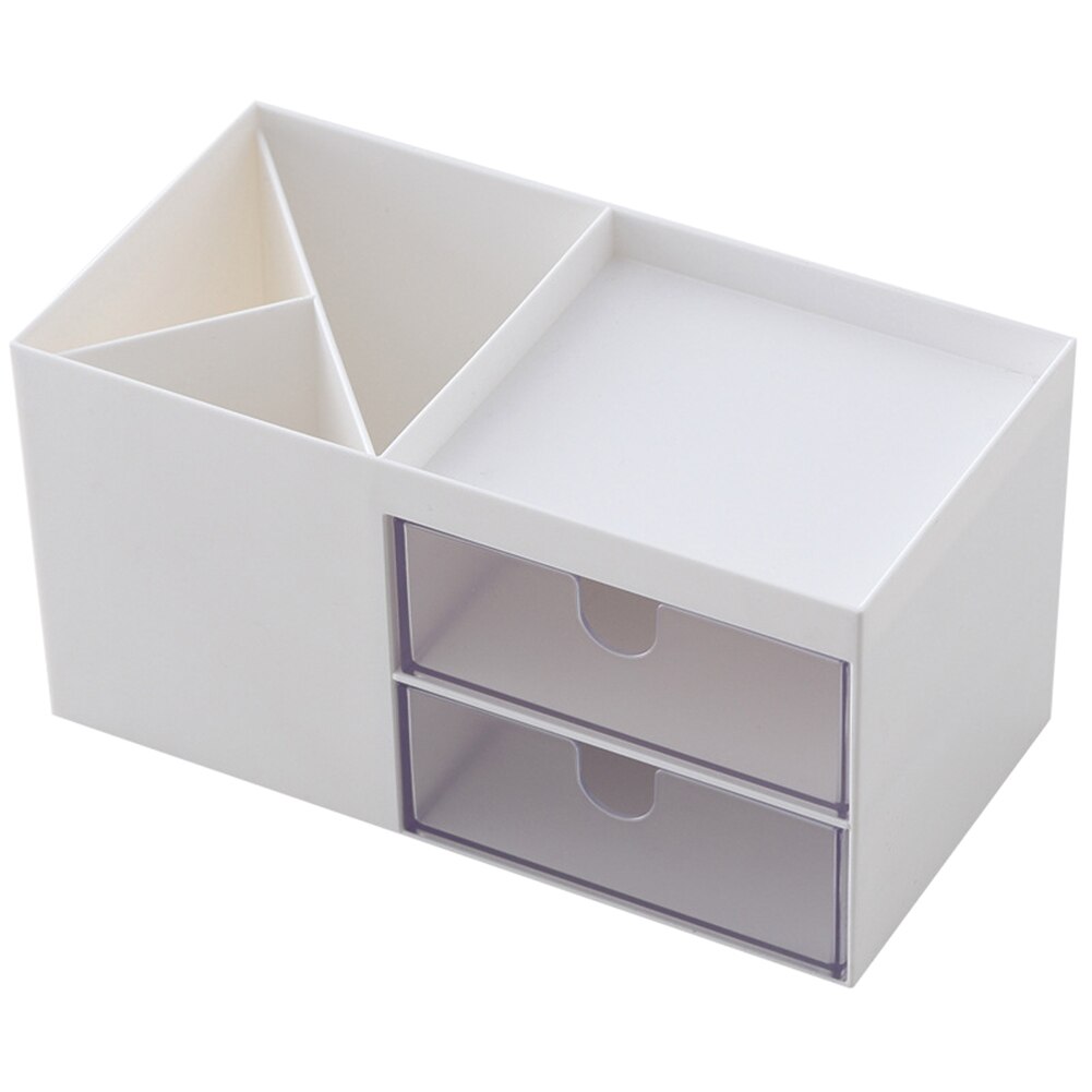 storage box desktop for small things cosmetic jewelry storage box compartmental box: WH