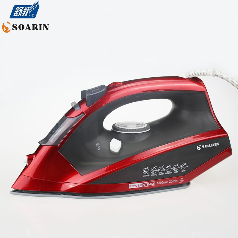 230V 1800W Handheld Garment Steamer Portable Steam Iron Ceramic Plate Steam Iron for Clothes Household Appliances Flat Iron