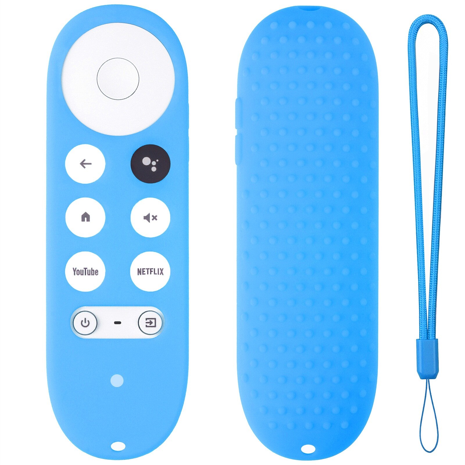 top selling Silicone Protective Case for Chrome-cast with Google TV Remote ShockProof Cover Support and: G