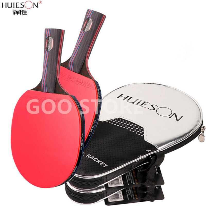 Huieson-raqueta de tenis de mesa Nano Carbon 9,8, raqueta de tenis de mesa de ataque rápido, entrenamiento , Original, palo de Ping Pong