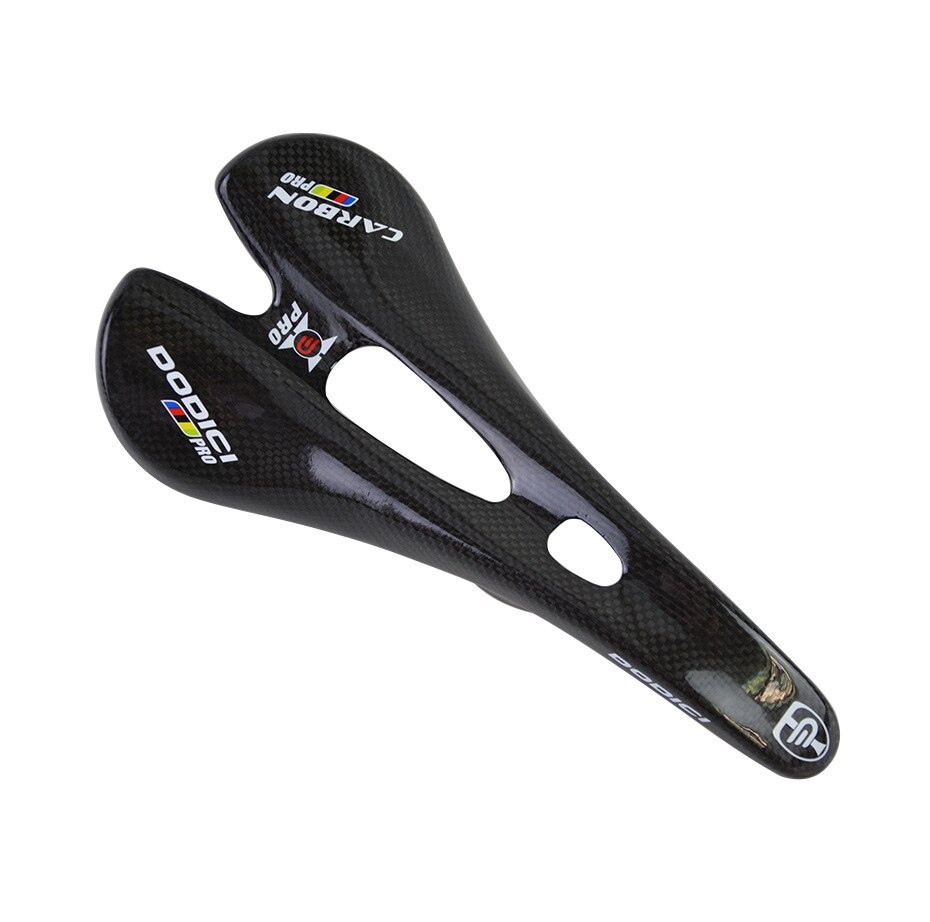 Geen logo Volledig carbon fiber fietszadel Racefiets MTB fiets carbon zadel Fiet