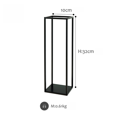 SWEETGO Polygon glas Kasten für kuchen tisch lagerung inhaber Nachtisch Gestelle Durcheinander Rand fällen schmuck Anzeige Tabletts: 32cm