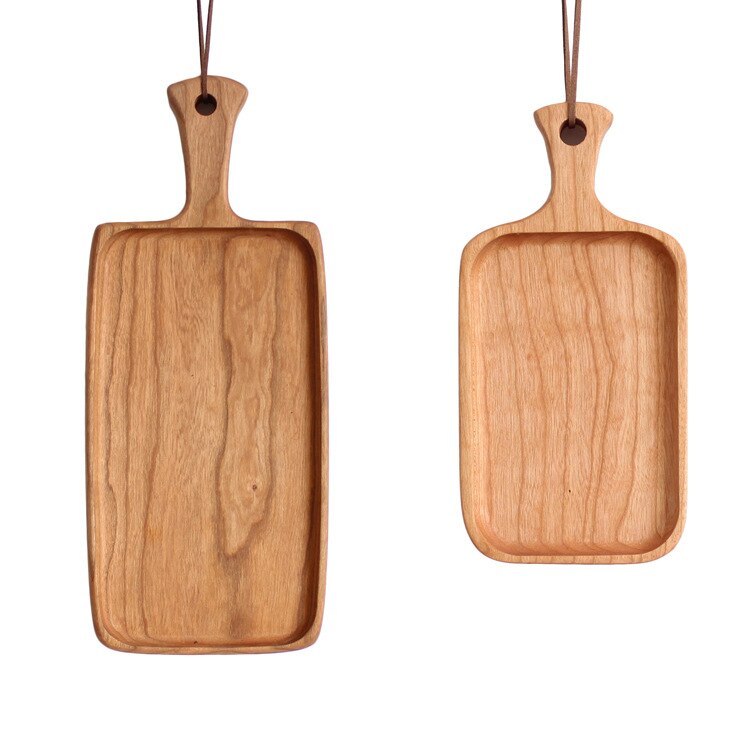 Acacia cherry wooden pallet restaurant baking wood tableware supplies park color