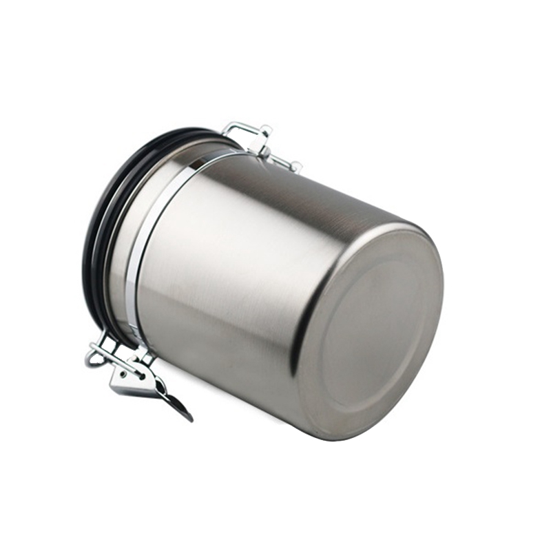 Coffee Storage Container Airtight Stainless Steel Coffee Canister Coffee Bean Container with Valve
