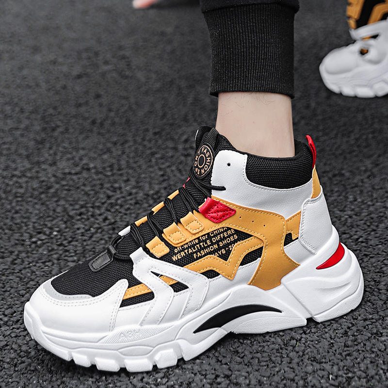 Mannen Schoenen Mannen Casual Schoenen Sneakers Lichtgewicht Ademend Mesh Lace Up Slijtvaste Flats Mannen casual Schoenen