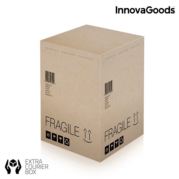 InnovaGoods-máquina para hacer palomitas de aire y salada, 1200W, Color Rojo