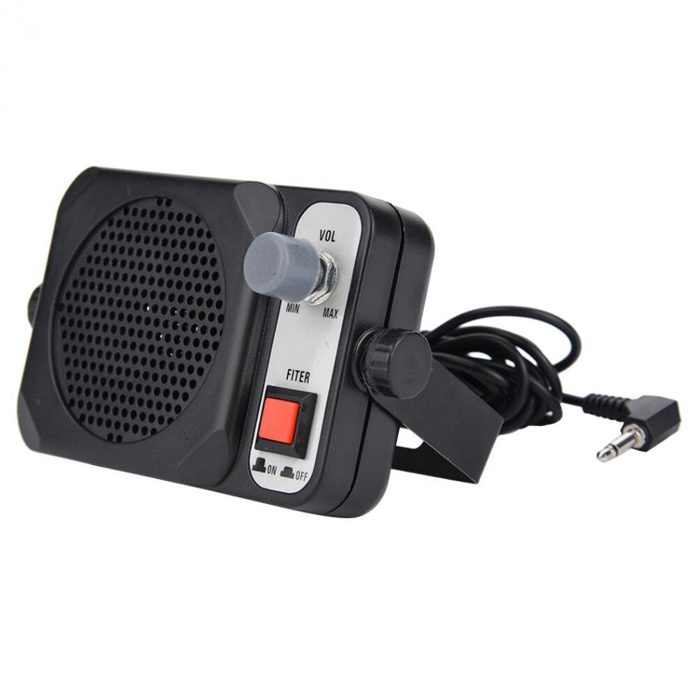 Altavoz externo portátil para YAESU y ICOM, dispositivo electrónico de sonido fácil de usar con tornillos, montaje en vehículo, TS 650