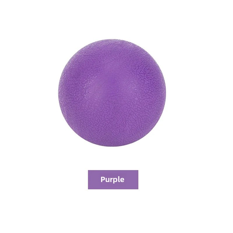 Pelota de masaje TPE para Fitness, equipo de entrenamiento para relajar la salud muscular, pelota de goma para maní, pelota de masaje, pelota de membrana para tendón para Yoga: Blanco