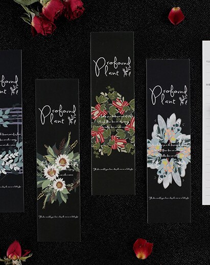 Green garden paper bookmark(1pack=30pieces)