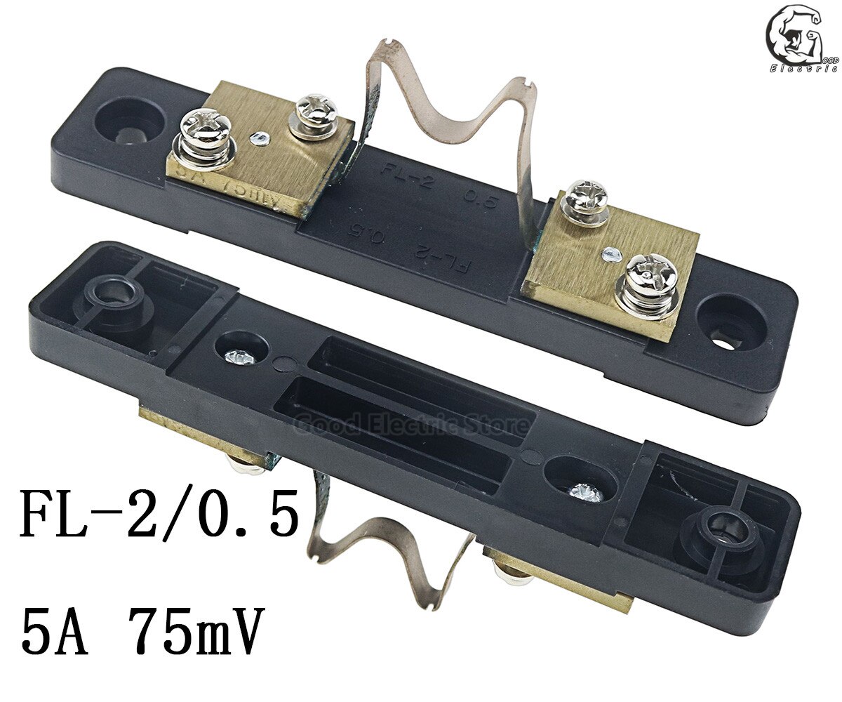 FL-2 50A 30A 20A 10A 15A 5A/75mV Externe shunt Strom Meter shunt widerstand Für Digital amperemeter Ampere Voltmeter wattmeter Meter: 5A 75mV