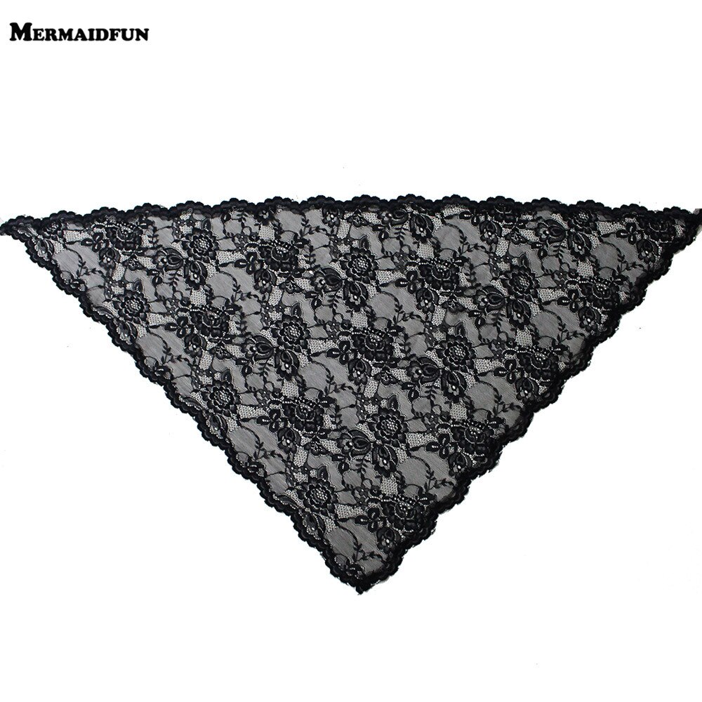 Di alta Qualità Nero di Pizzo Mantiglia Chiesa Cappella Cattolica Velo Copricapo latino di Massa Velo