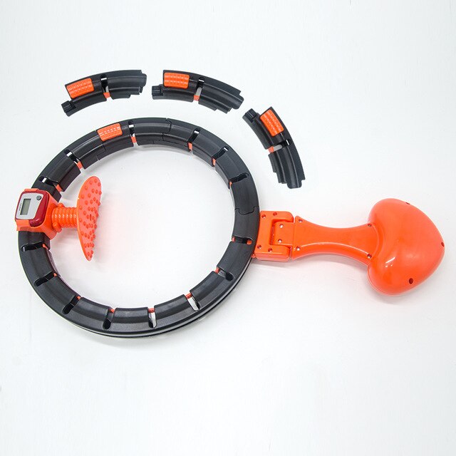 Lism smart forteller Fitness sport ligent hula ringe midje mosjonist sirkel bøyle muskel trener vekt hjemme treningsutstyr: misligholde tittel