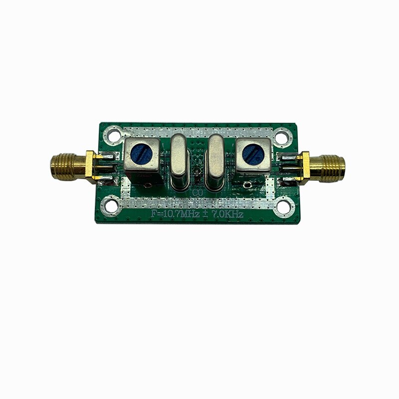Am filter 10.7 mhz ± 7 khz 10.7m bandpassfilter smalbandig sma-ke för oscilloskop ham radioförstärkare