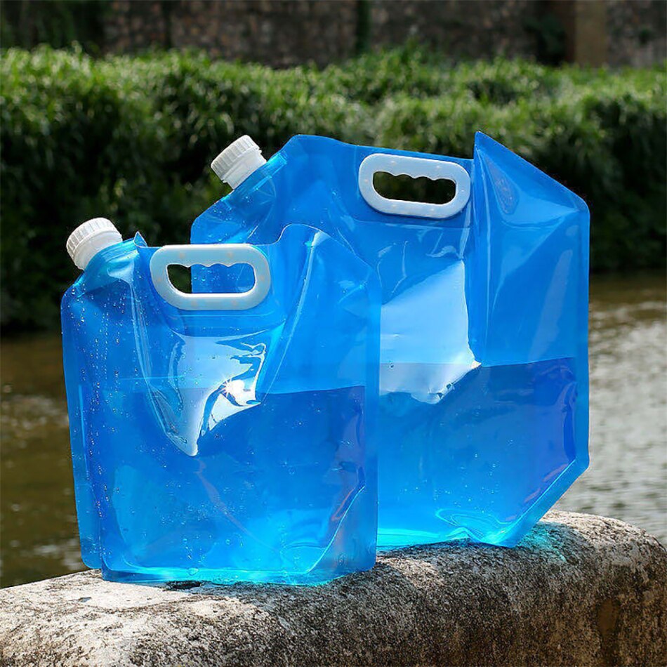 Timelytrust Water Opbergtas Opvouwbare Draagbare Drinkwater Koken Picknick Barbecue Water Zak Outdoor Reizen Tool