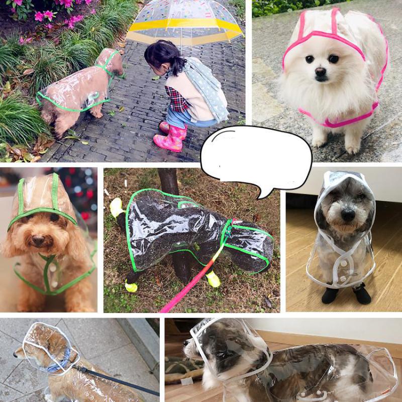 Dog Raincoat Pets Rain Coat Dog Waterproof Dog Coat Dog Large Big Dog Clothes Dog Umbrella For Dog Dog Rain Coat Dog Clothes