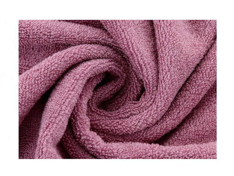 Zhuo  mo 100%  bambus fiber badehåndkle til voksne 4 farger 70 * 140/35*75cm håndkle dårlig stort tykt absorberende antibakterielt