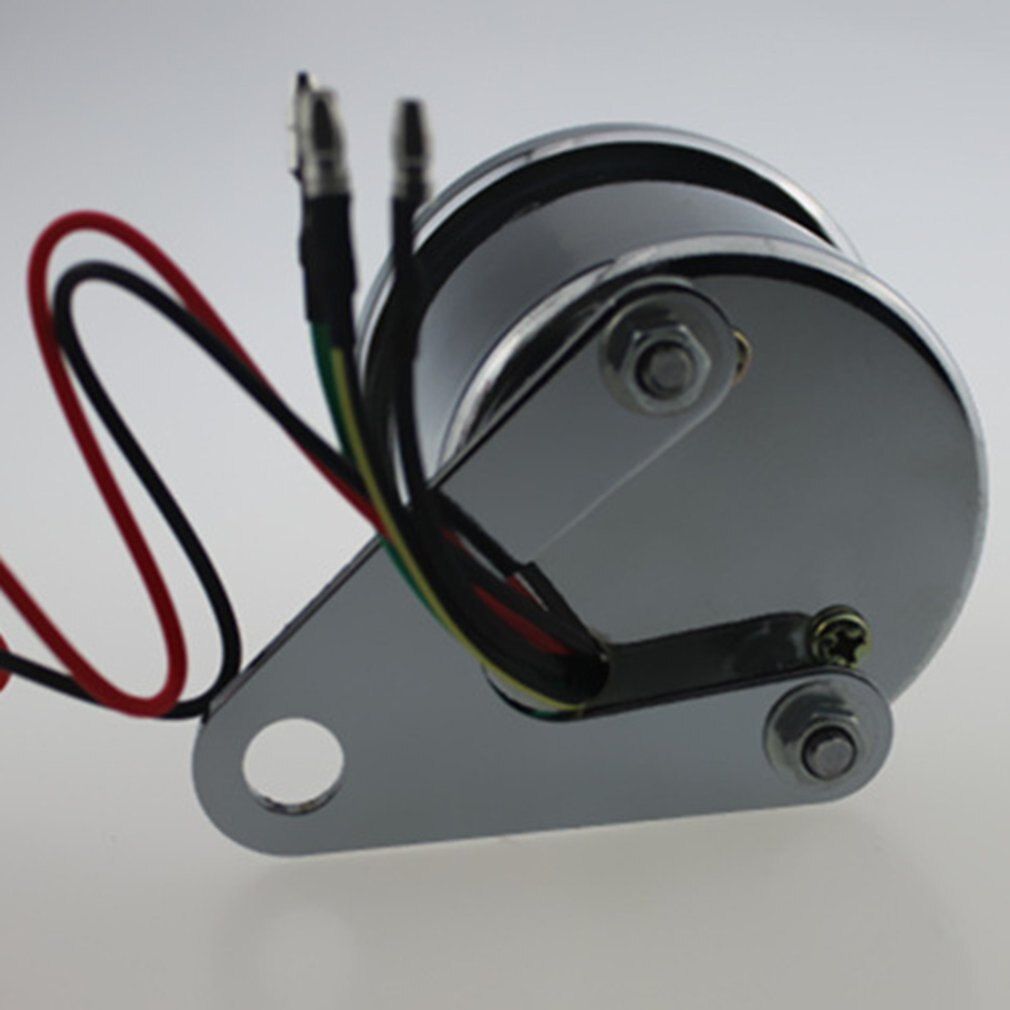 12V Universal Motorcycle Tachometer Meter LED Backlight 13K RPM Shift Motorcycle Digital Tachometer Oil Fuel Lever Gauge