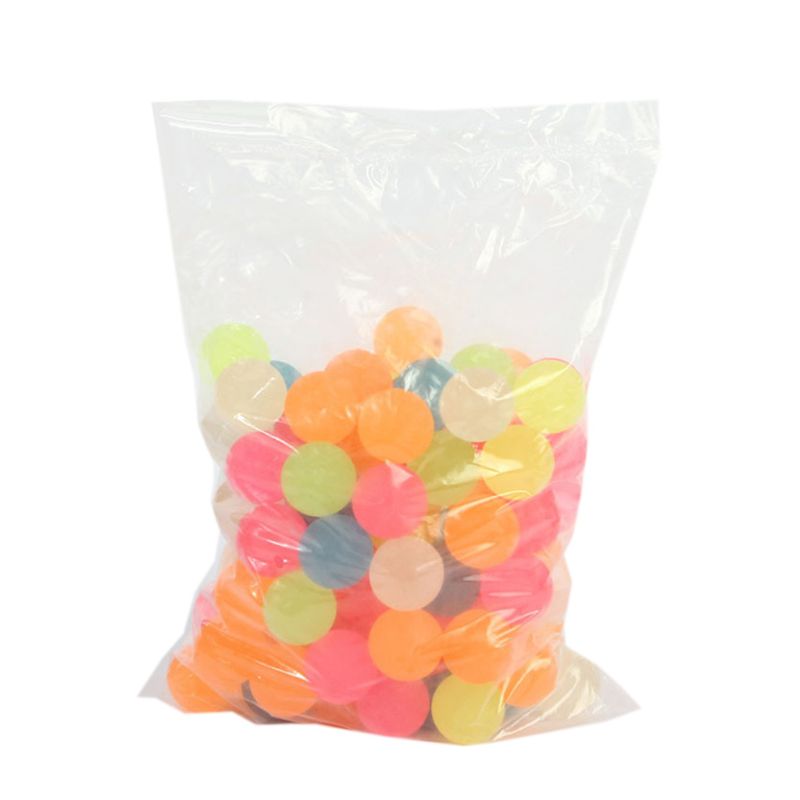 50 Stuks 32Mm Glow Bouncy Bal Voor Kid Halloween Party Props Diverse Gekleurde Bal XX9E