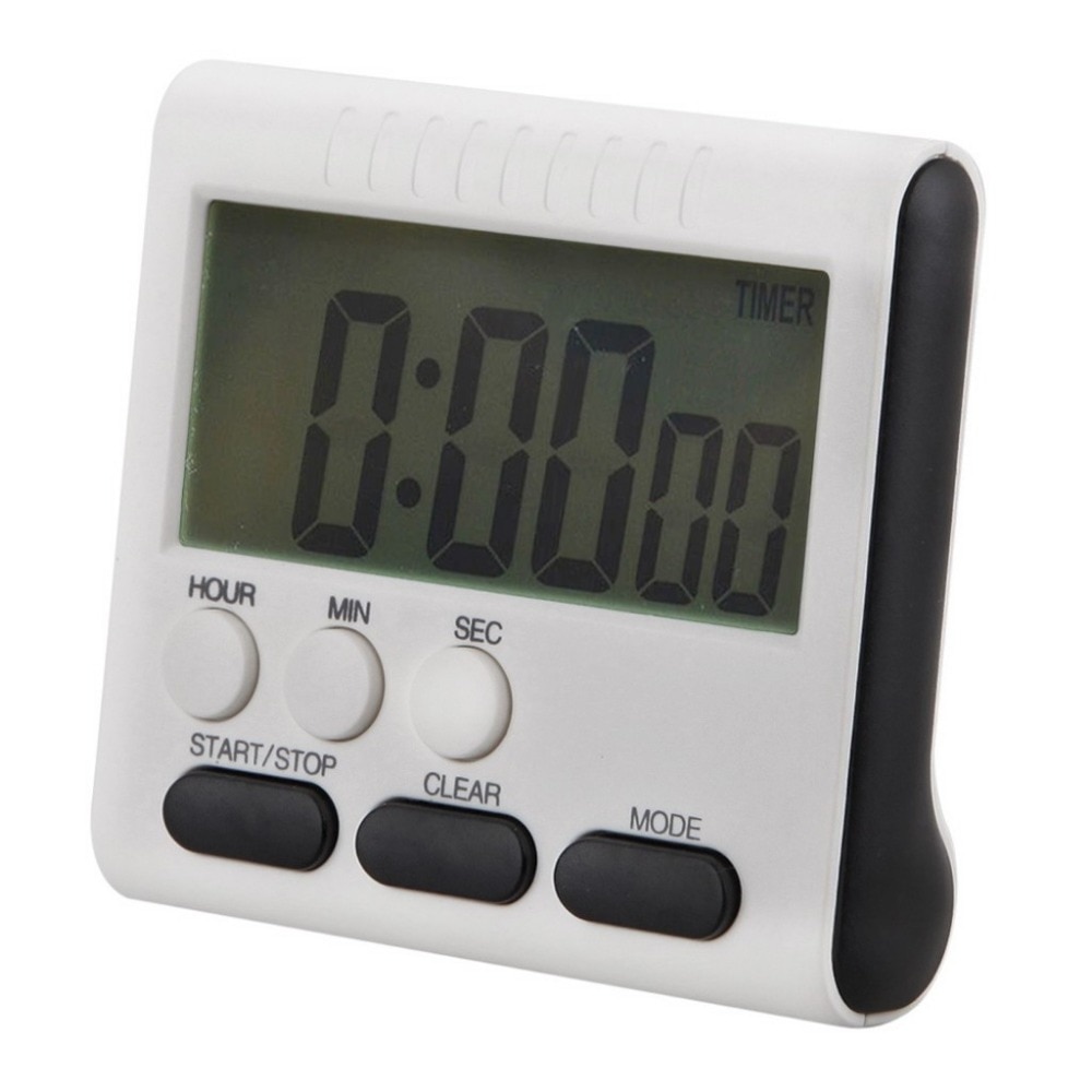 Magnetische Grote LCD Digitale Kookwekker met luid Alarm Count Up & Down Klok om 24 Uur Stand