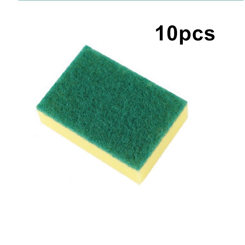 Soap Pump Dispenser 2-in-1 Liquid Dispenser Container With Sponge Holder Hand Press Soap Organizer Kitchen Cleaner Tools: 10pcs sponge