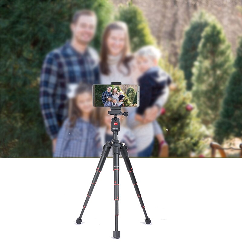 Dslr kamera mini stativ bärbar aluminium resa kompakt lätt flexibel kamera stativ fäste för kamera smart mobiltelefon