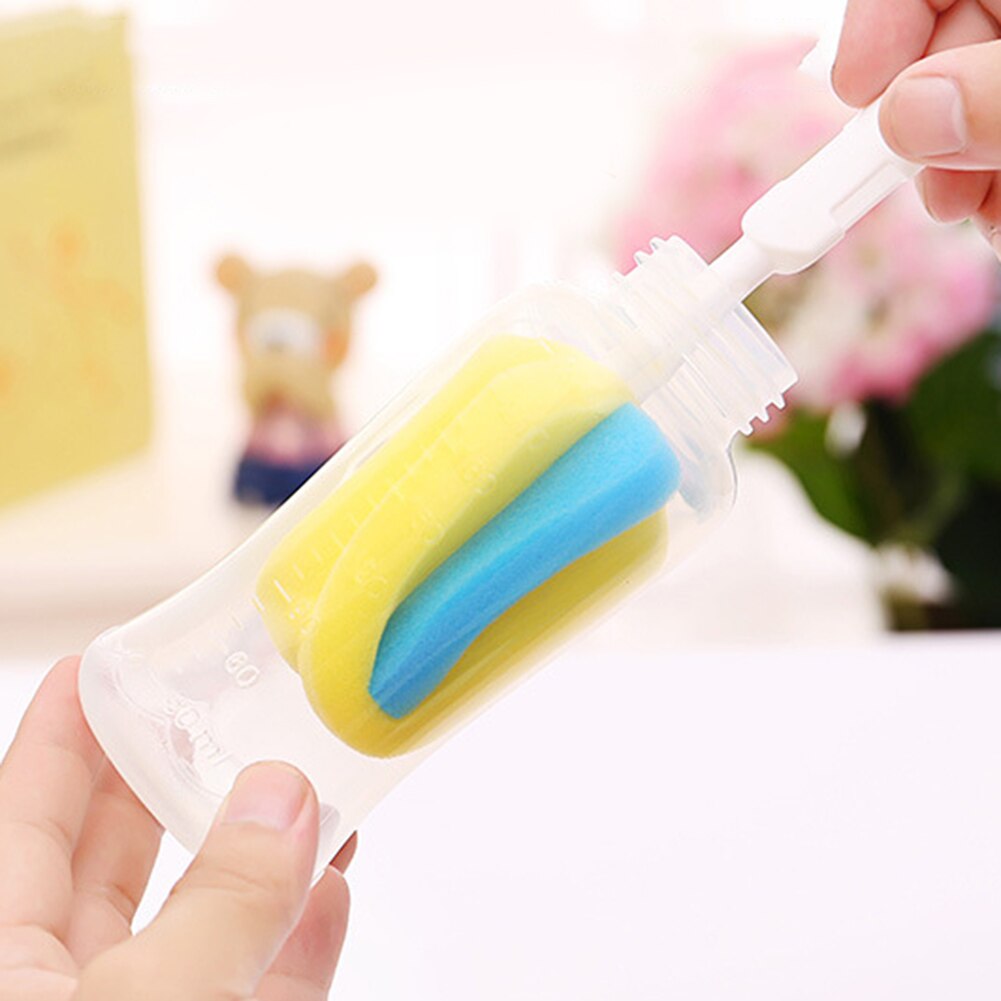 7 pçs/set escova de limpeza de garrafa de leite alimentação do bebê beber palha ferramenta lavagem garrafa escovas ferramentas limpeza