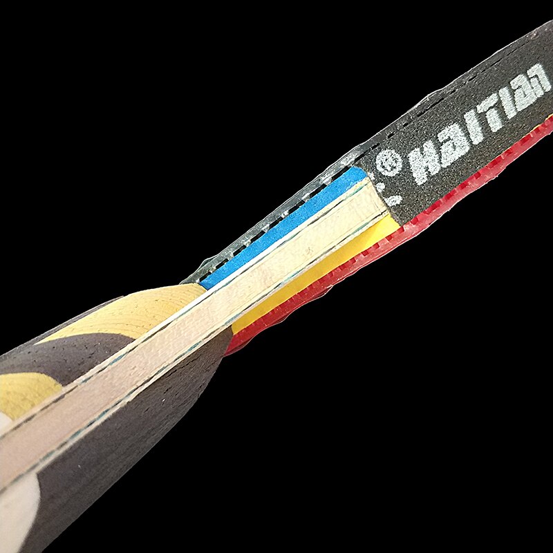 Blue Arylate Carbon Table Tennis Racket Competition Super ALC Ping Pong Bat Paddle for Fast Attack and Loop