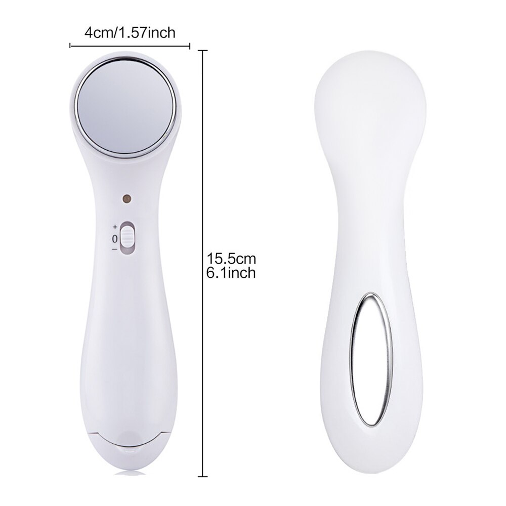 Instrumento de masaje de vibración Facial, iones de Galván negativos, calefacción, importación, dispositivo de belleza Facial