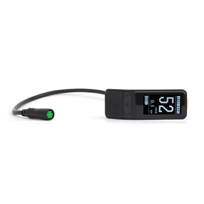 SW102 Mini LCD Display Speed Battery Power Indicator For Electric Bicycle Bafang 8FUN Mid Hub Motor 36V 48V 52V 60V 750W E-bike: Default Title