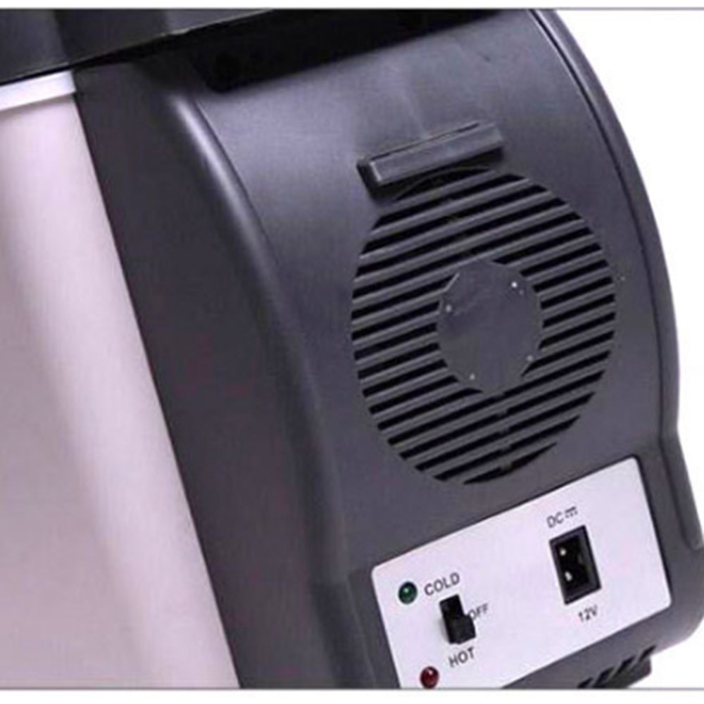 12V 6L Capaciteit Draagbare Auto Koelkast Cooler Warmer Truck Thermo-elektrische Elektrische Koelkast