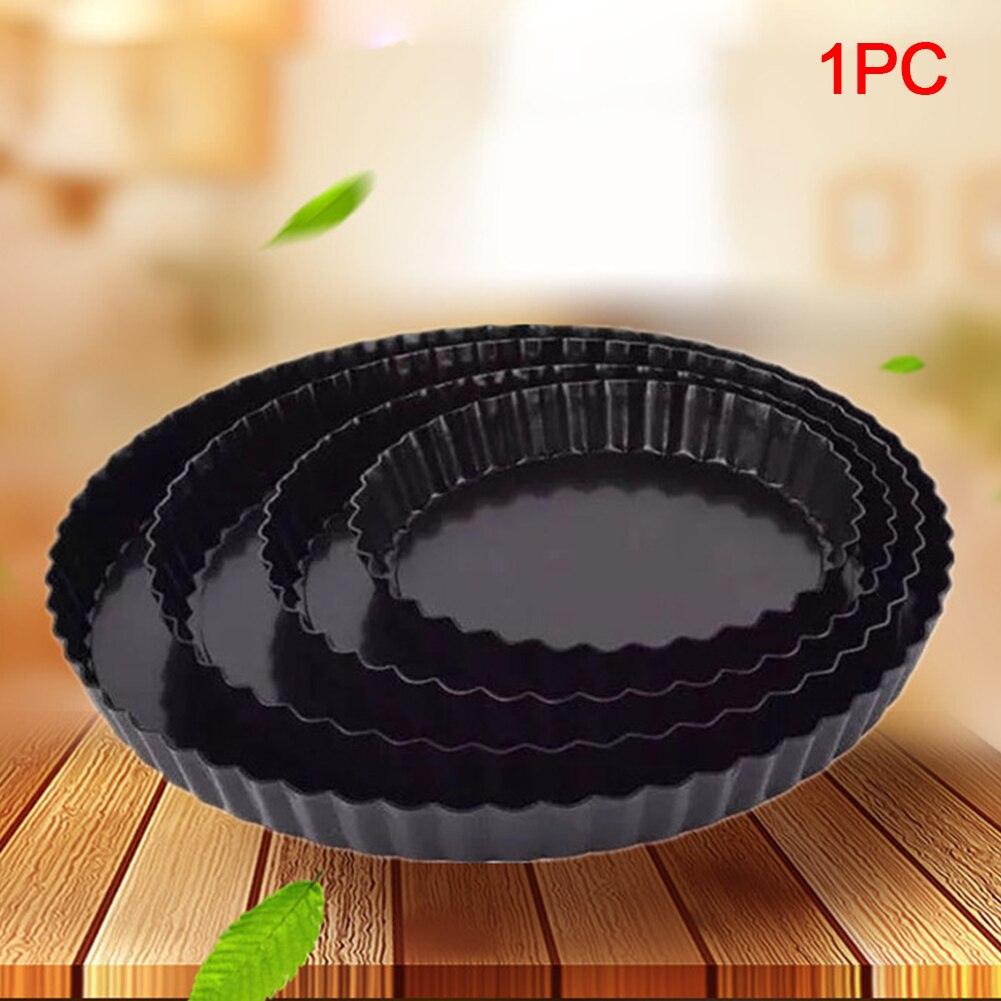 6/8inch Pie Pan Round Non Stick Baking Removable Bottom Kitchen Tool Alluminum Alloy Tart For Pizza Cake Bakeware