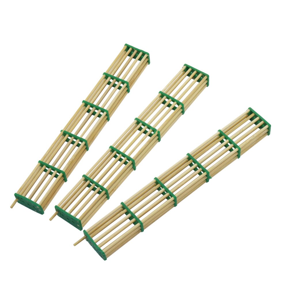 Bee Isolation Transport Cage Bamboo Bee Hive Beekeeping Queen Bee Cage Apiculture Tools Bees Equipment 20 Pcs