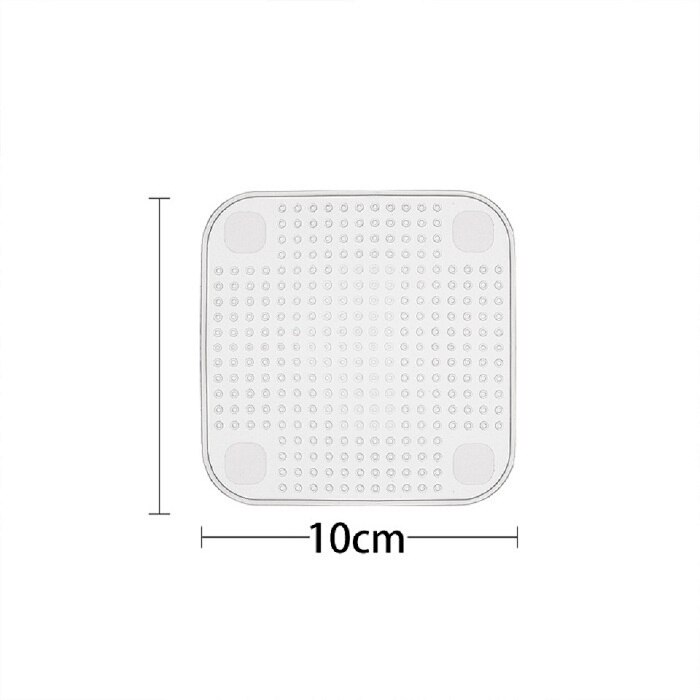 Transhome-envoltura de silicona reutilizable para alimentos, envoltura elástica para mantener la comida fresca, utensilios de cocina, Saran: 10X10cm