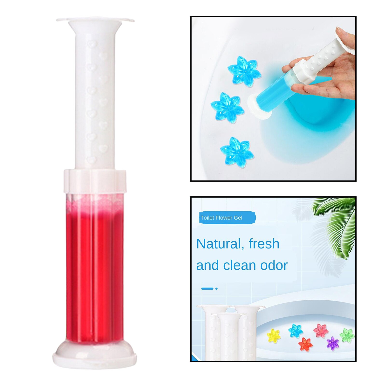 Bloem Wc Schoonmaken Stempel Gel Badkamer Schoner Wc Gel