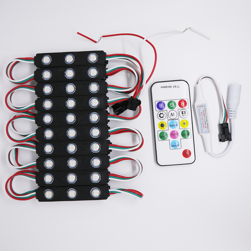 12V WS2811 Rgb Led Module Pixel Led Licht IP65 Waterdicht Voor Reclame Brief Led Teken Backlight 20Pcs