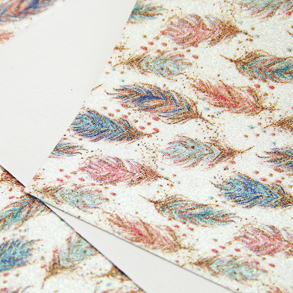 Veer Dreamcatcher Pijl Glitter Pu Kunstleer Kunstleer Stof Synthetisch Diy Waterdichte Naaien Boog Tas Broche Auto 20X33CM