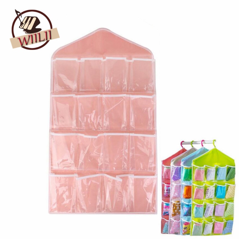 Zauberstab Hängen Schmuck Organizer Socken Lagerung Taschen Aufhänger Tasche Kind freundlicher Bett Schrank Kleiderschrank Veranstalter Kleinigkeiten Lagerung Kasten