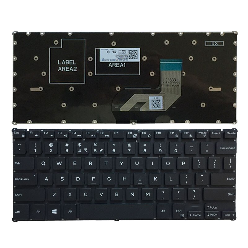 teclado del ordenador portátil para Dell Inspiron 11 3000 serie 11 de 3162, 3164, 3168, 3169, 3179 P25T D1208R 0G96XG DLM14J6 inglés