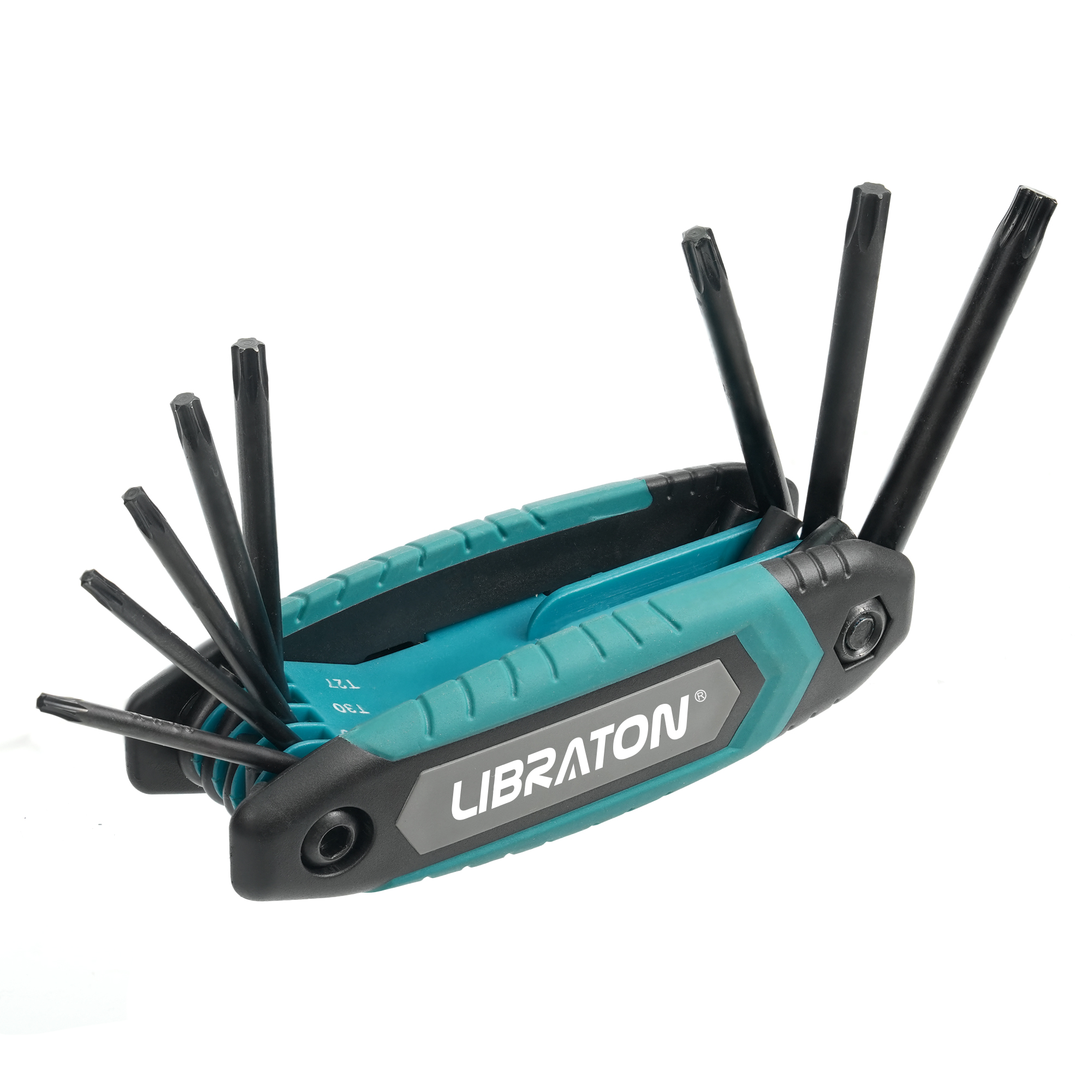Libraton 8 en 1 clé hexagonale Torx pliante Allen poche clé étoile Portable Kit tailles T-9 à T-40 pour l'entretien des vélos: Default Title
