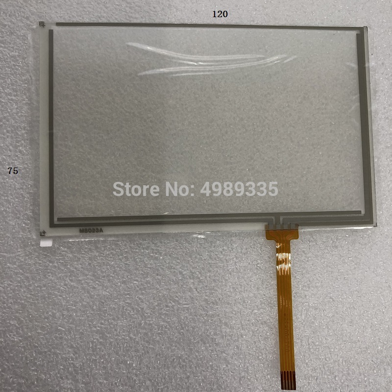 5-inch resistive touch screen 120X75 touch screen 4-wire resistive touch glass