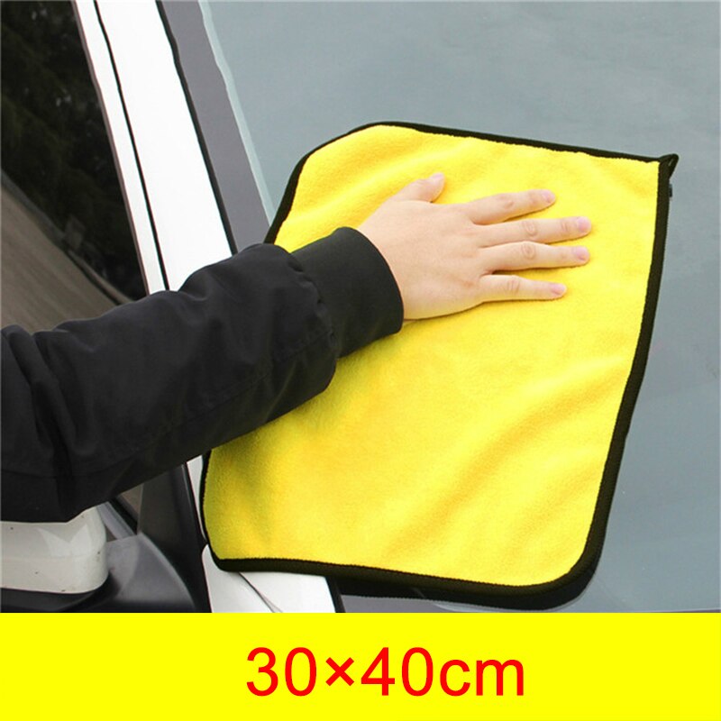 1 Pcs 30*30/40/60Cm Coral Fluwelen Handdoek Car Care Polijsten Wassen Handdoeken Pluche Wassen drogen Handdoek Dikke Pluche Auto Schoonmaakdoekje: C-1-28 - 1pcs