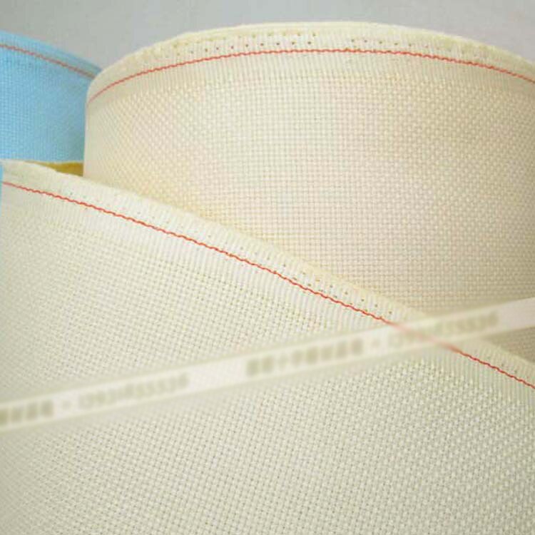 11ct 1.0*1.5m Golden Linen cloth 14ct DIY Cross Stitch Fabric Adia Cloth 100% Cotton cross embroidery: cream