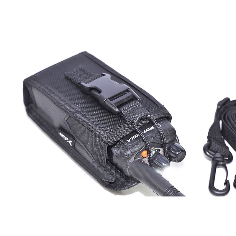 Große Größe 3in1 Nylon Tragen Halfter Beutel Tasche für Motorola GP328 GP338 GP88 GP340 GP368 P8220 zwei Weg Radio walkie Talkie