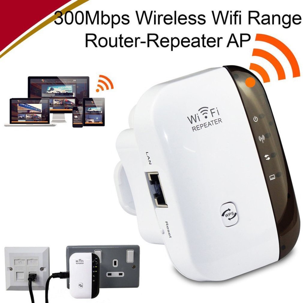 Wireless Wifi Repeater Wifi Range Extender Router Wi-Fi Signal Amplifier 300Mbps WiFi Booster 2.4G Wi Fi Ultraboost Access Point